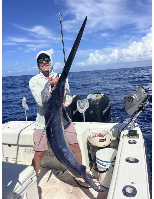 Derek Cohen deep-sea fishing